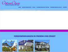 Tablet Screenshot of ostseeoase.de